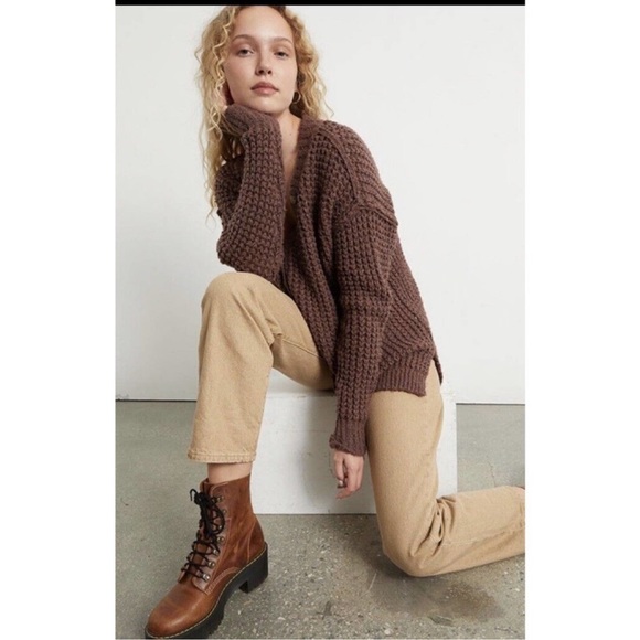 NWT Free People Whistle Thermal Henley Top! - Picture 5 of 8